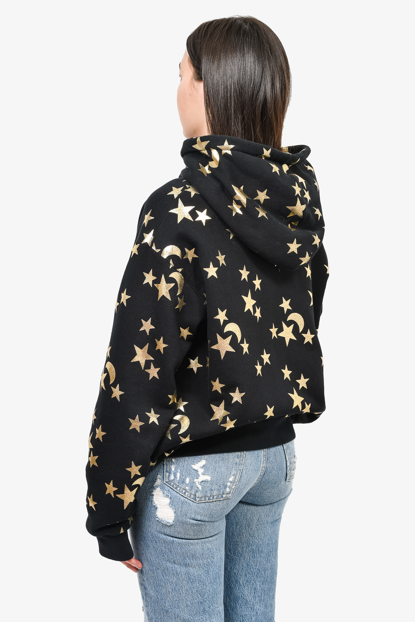 Gucci Stars & Moon Button Up Hoodie – Luxury Leather Guys