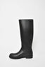 Saint Laurent Black Rubber Rain Boots Size 37